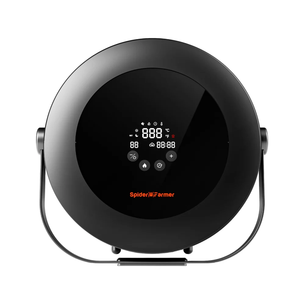 Spider Farmer Heizlüfter – 540 W mit 10 Heizstufen - Smart PTC Heating Spider Farmer Heizlüfter – 540 W mit 10 Heizstufen - Smart PTC Heating