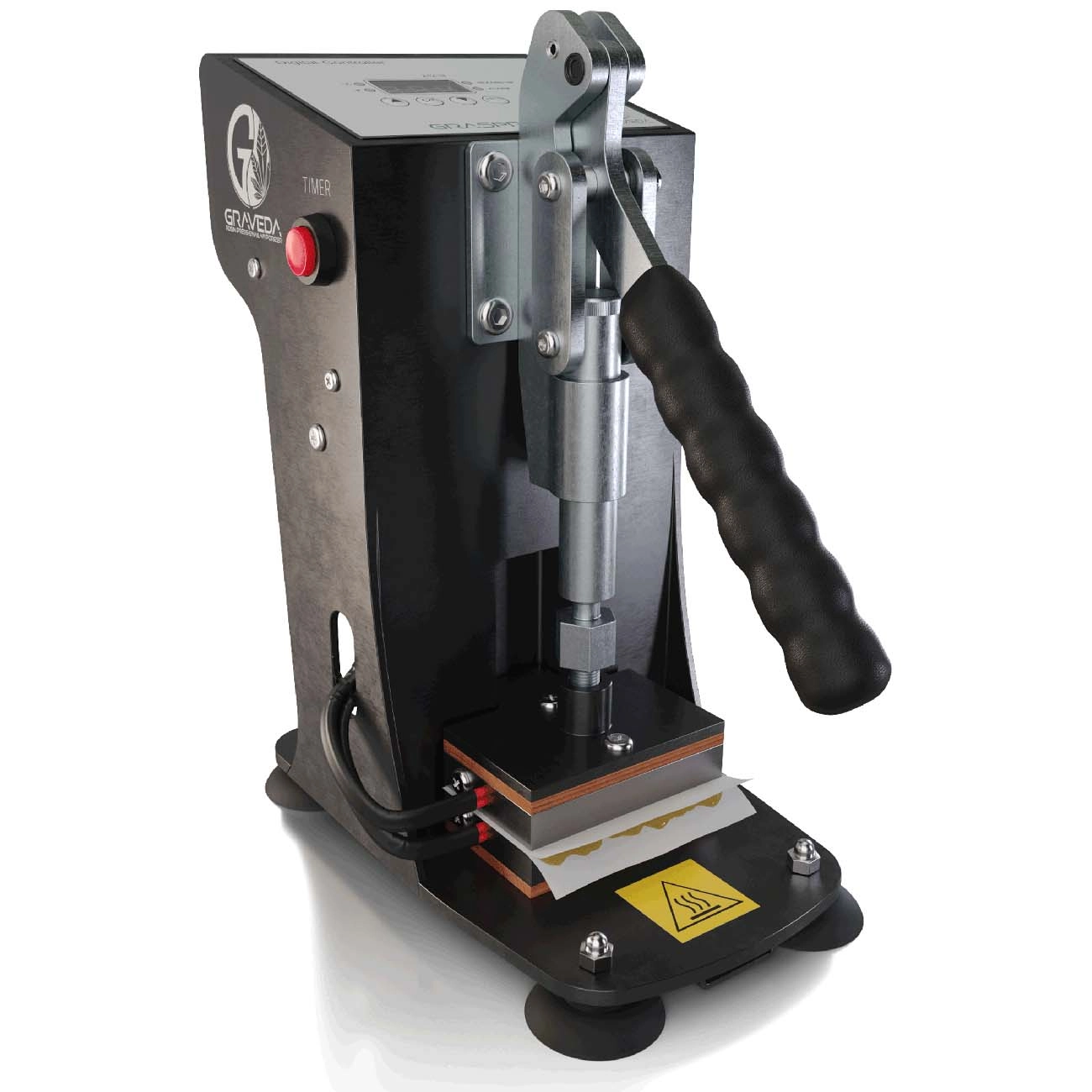 GRAVEDA Graspresso Rosin Presse 600 kg – manuelle Extraktion mit Präzision GRAVEDA Graspresso Rosin Presse 600 kg – manuelle Extraktion mit Präzision